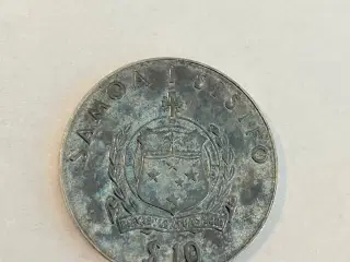 10 Tālā Captain James Cook 1979 Samoa - Silver