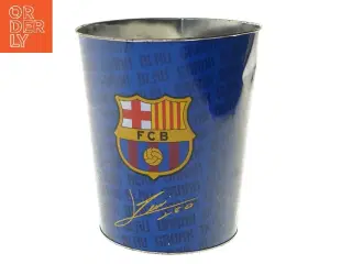 Barcelona skraldespand fra FCB (str. Ø 22 cm længde 26 cm)