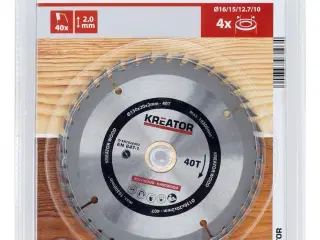 Rundsavsklinge 130 mm - 40 HM tænder