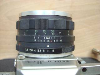Minolta SR-1 med Rokkor 55/1.8