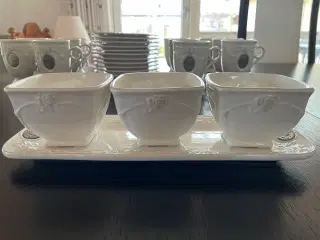 Kaffekrus og tallerkner m.m.