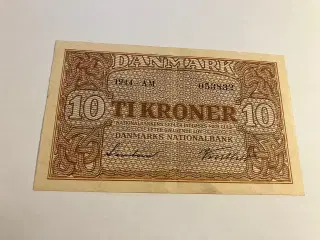 10 Kroner 1944 Danmark - Pæn stand