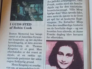 Jeg husker Anne Frank, Bjørnen, Harry og Guds sted