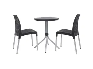  Nyt Cafesæt bord & stole (Keter)750,-(Halv pris)
