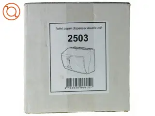 Toilet paper dispenser double roll 25 0 3 fra Abena (str. 25 x 15)