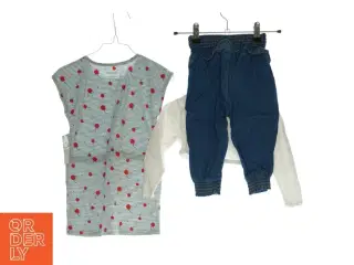 Buksedragt bukser og cardigan (str. 86)