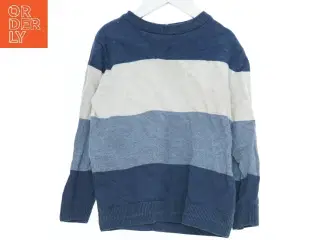 Strikket Sweater med Horisontalt Mønster fra H&M (str. 116)