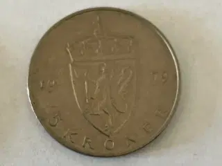 5 Kroner Norge 1979