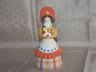 Russisk keramisk dukke / fugure