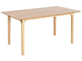Spisebord i lyst træ
