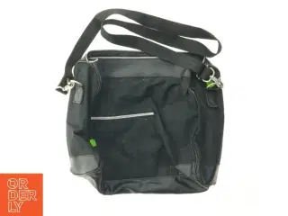 Sort skuldertaske (str. 39x36 cm)