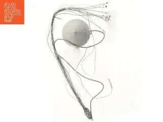 Grå pendel med flere ledninger (str. 75 cm)