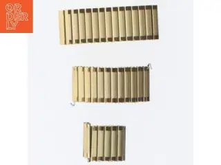 Guld farve metalurrem (str. 10 cm)