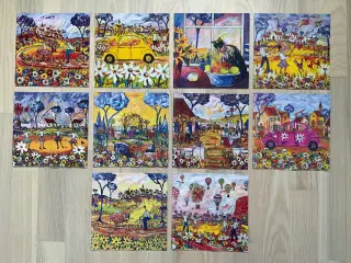 Nye smukke kunstner servietter 