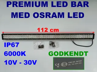 NY! 26000LM Osram® LED 10-30V 6000K IP67 PREMIUM