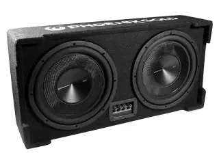 Phoenix Gold 2X12" 1000W RMS 2Ohm passiv sub. box