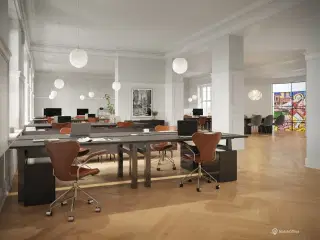 Unikt kontorlejemål på attraktiv adresse