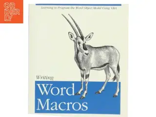 Writing Word Macros af Steven Roman (Bog)