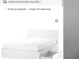 Ikea malm seng 160x200