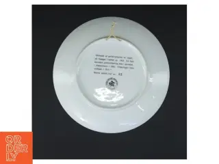 Politiplatten 1991 porcelænsplatte (str. Ø 19,5 cm)