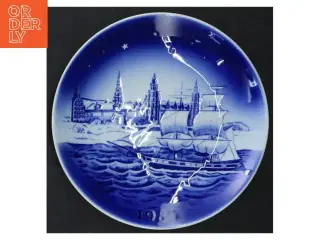 H.C. Andersen juleplatte 1985 fra Desiree (str. Ø 19 cm)