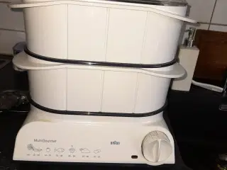 Dampkoger multi gourmet braun