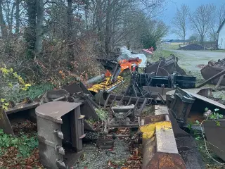 Diverse entreprenør materiel