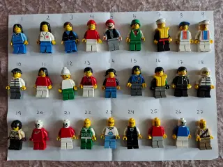 Lego figurer 54 stk
