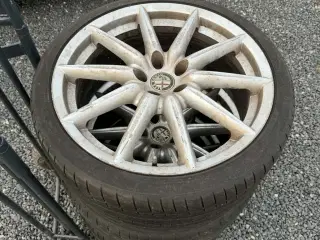 5 x 110 19" Alufælge til Alfa Romeo med Sommerdæk