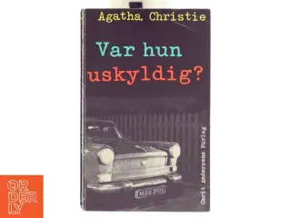 Var hun uskyldig? af Agatha Christie (Bog)