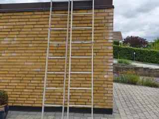 Alu stige med 11 trin 2 delt.