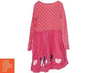 Rød prikket kjole med Minnie Mouse fra H&M (str. 122)