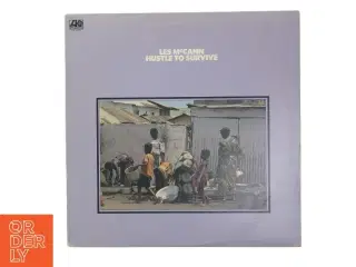 Les McCann Hustle to Survive LP fra Atlantic Records