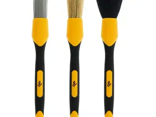 Billionaire Detailing Brushes sæt med 3 stk.