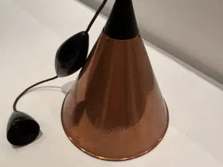 Retro kobberlampe 