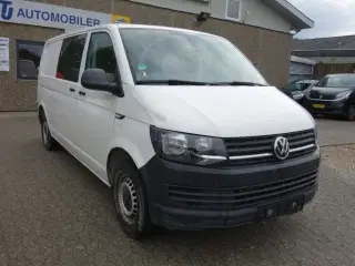 VW Transporter 2,0 TDi 150 Mandskabsvogn lang