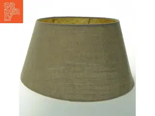 Lys Lampeskærm i hørstof fra Villa Collection (str. Ø 36 cm)