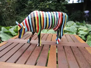 Skøn Stribet CowParade Ko. BYD.