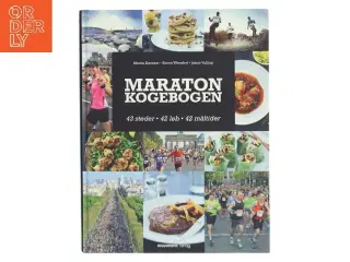 Maratonkogebogen : 42 steder, 42 løb, 42 måltider af Martin Kreutzer (Bog)