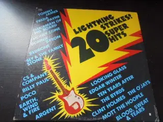 LP: Lightning Strikes! - fed gammel Rock-compilat