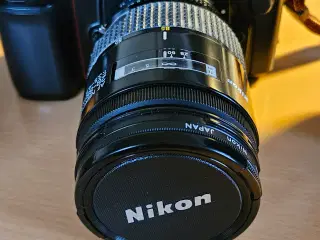Nikon kamera, blitz, zoom