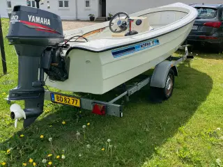 Norma 17 med 50 hp Yamaha med trim tilt og elstart