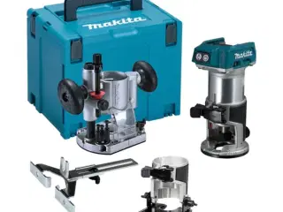 UDLEJES - Makita DRT50ZJ 18V LXT enhåndsfræser 