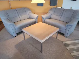 NYT Sofa-sæt med sofabord
