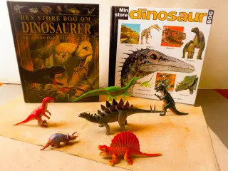 2 Dino Bøger, 6 Dinosaur
