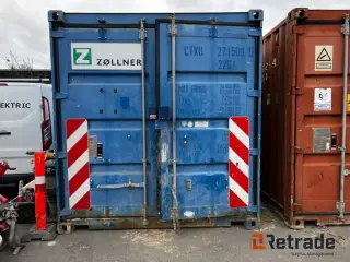 - - - 20 Fods Værktøjscontainer