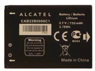 Originalt Alcatel CAB22B0000C1 batteri Li-Ion 3.7V