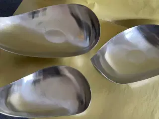 Georg Jensen Leaf skåle designet af Helle Damkjær