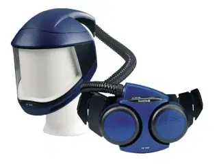 Komplet åndedrætsværn med motor og skærm sr 500 og sr 570
