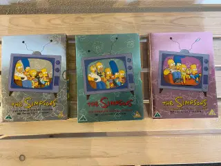 Simpsons sæson 1, 2 og 3